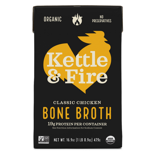 Kettle & Fire Chicken Bone Broth 16.9oz