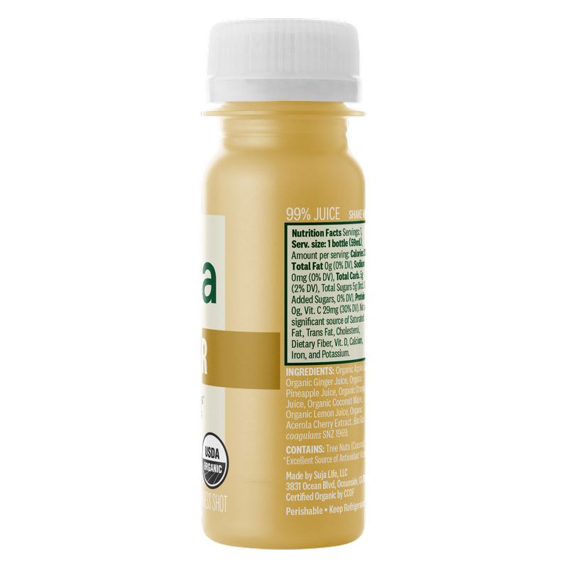 Suja Organics Ginger Shot 2oz Btl