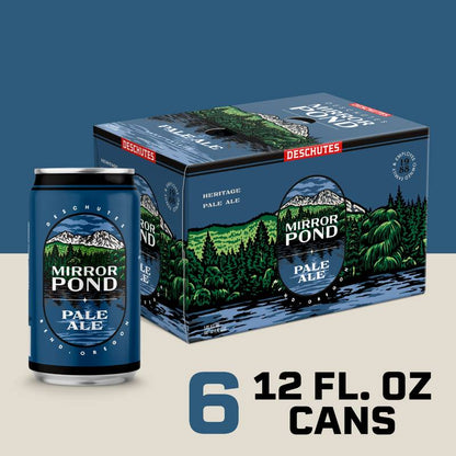 Deschutes Mirror Pond Pale Ale 6pk 12oz Can