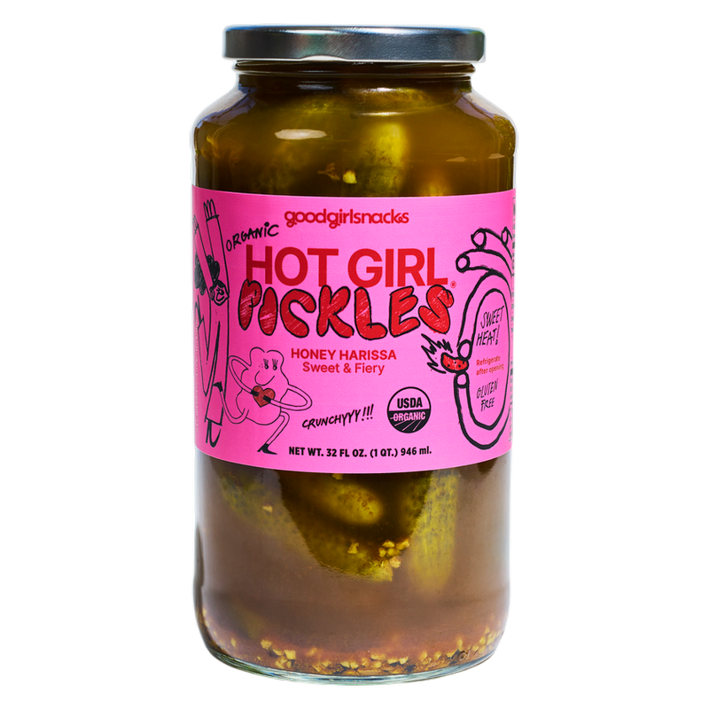 HOT GIRL PICKLES Honey Harissa 32 Fl Oz