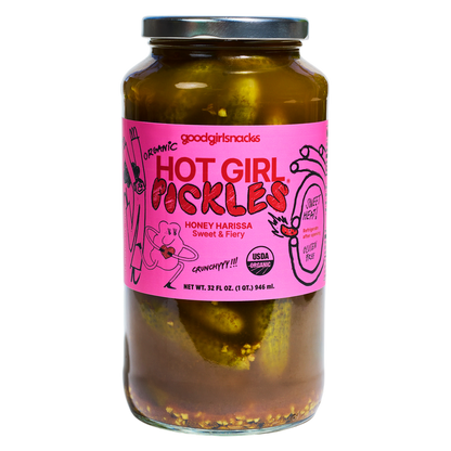 HOT GIRL PICKLES Honey Harissa 32 Fl Oz
