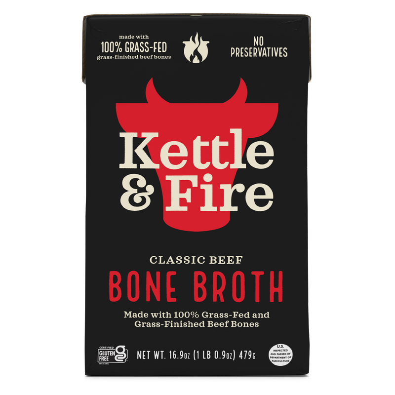 Kettle & Fire Beef Bone Broth 16.9oz