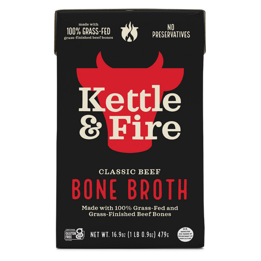 Kettle & Fire Beef Bone Broth 16.9oz
