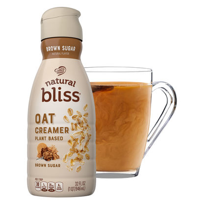 Coffee mate Natural Bliss Brown Sugar Oat Milk Creamer 32oz