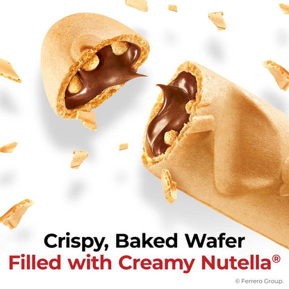 Nutella B-ready, 2 Snack Bars, Hazelnut Spread with Cocoa, Individually Wrapped, Snack Bar Pack