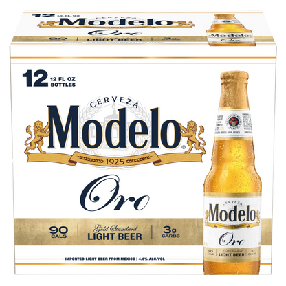Modelo Oro 12pk 12oz Bottle