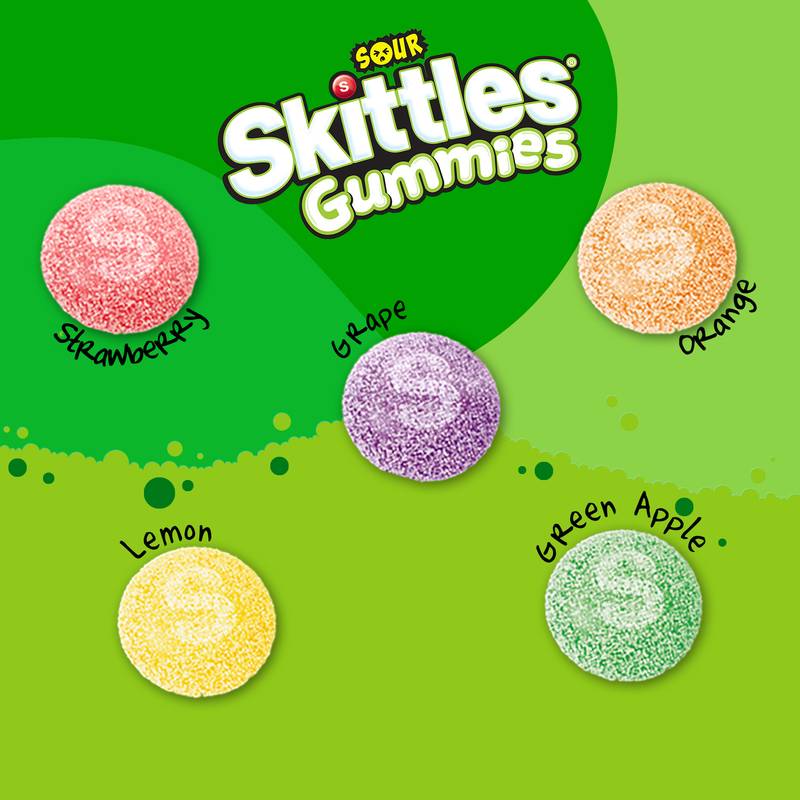 Skittles Gummies Sour Share Size, 3oz