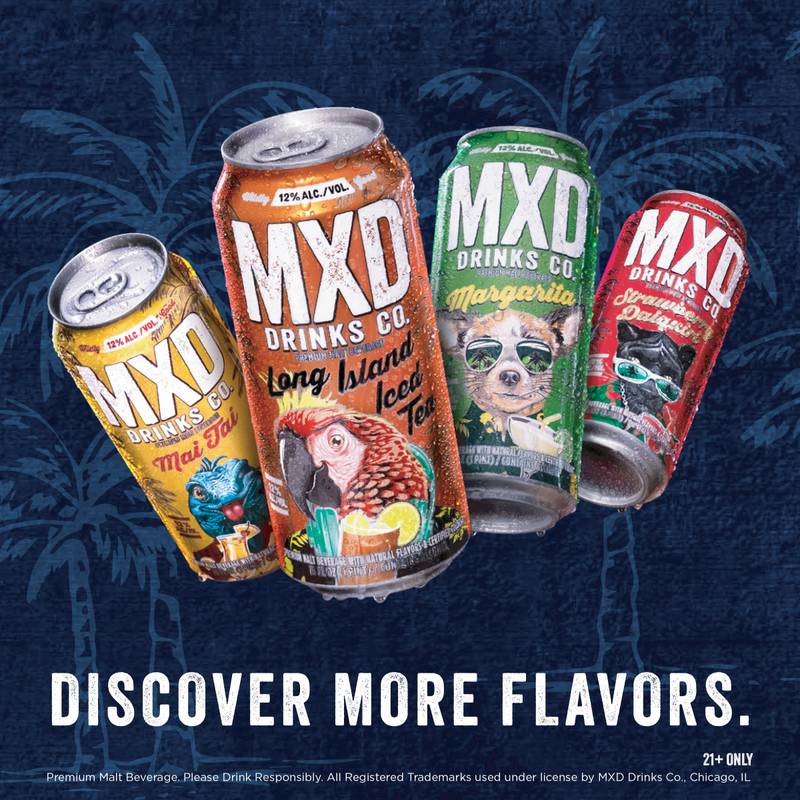 MXD Cocktail Co. Strawberry Daiquiri Single 16oz Can