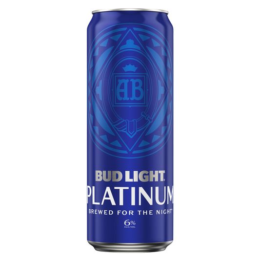 Bud Light Platinum 25oz Can