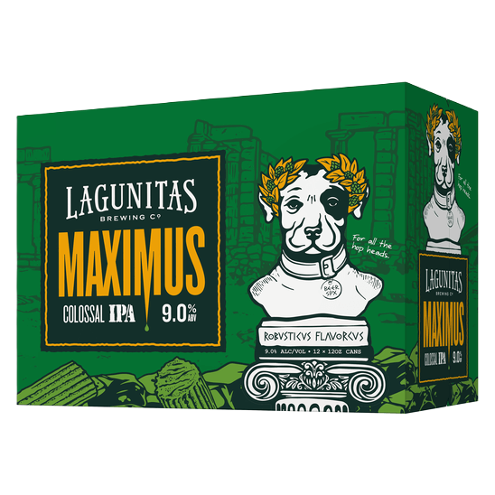 Lagunitas Maximus IPA 12pk 12oz Can 9% ABV