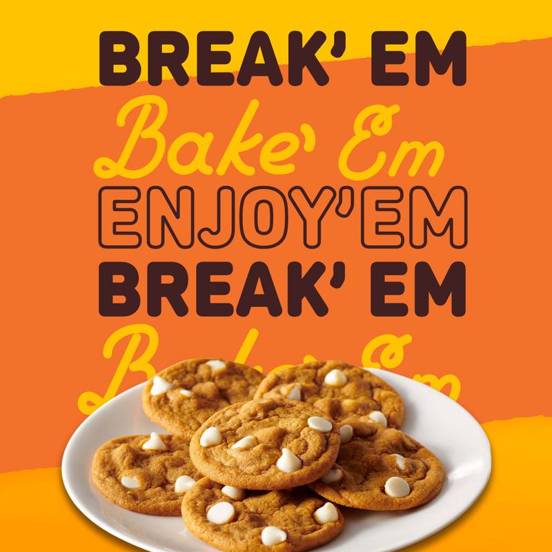 Nestle Toll House Pumpkin Spice Cookie Dough - 20ct/14oz