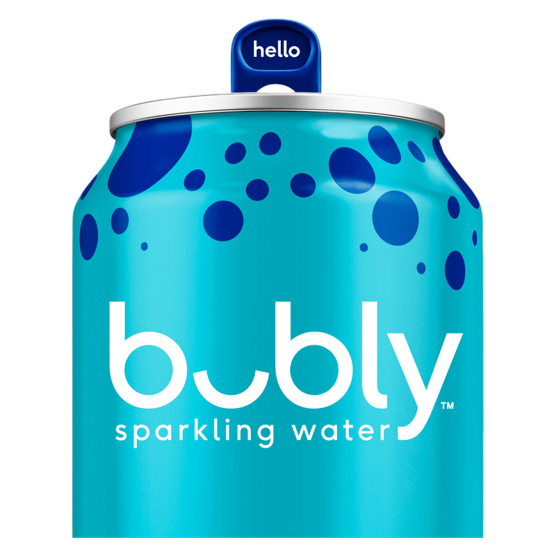 Bubly Unflavored 8pk 12oz Can