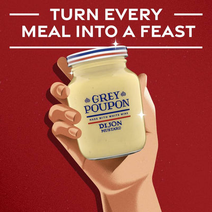 Grey Poupon Dijon Mustard, 8oz.