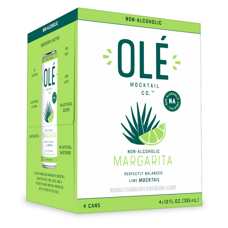 Ole Margarita Mocktail 4pk 12oz Can- XL