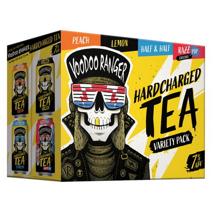 New Belgium Voodoo Ranger Hardcharged Tea Variety 12pk 12oz Can 7.0% ABV
