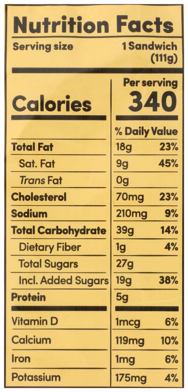 Van Leeuwen Honeycomb Caramel Sandwich 5.8oz