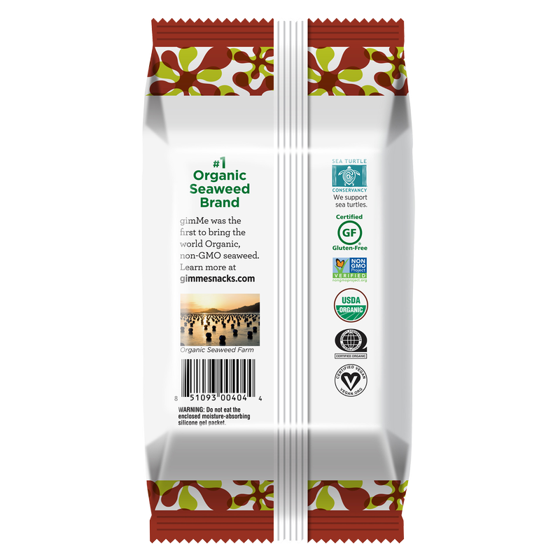 Gimme Organic Teriyaki Seaweed Chips 0.17oz