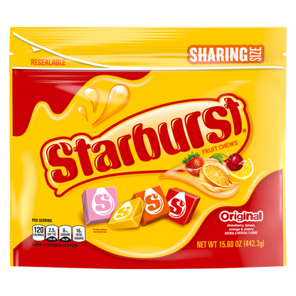 Starburst Original Fruit Chews Sharing Size 15.6oz