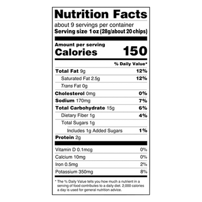 Utz Potato Chips Ripples Fried Dill Pickle 8.5oz