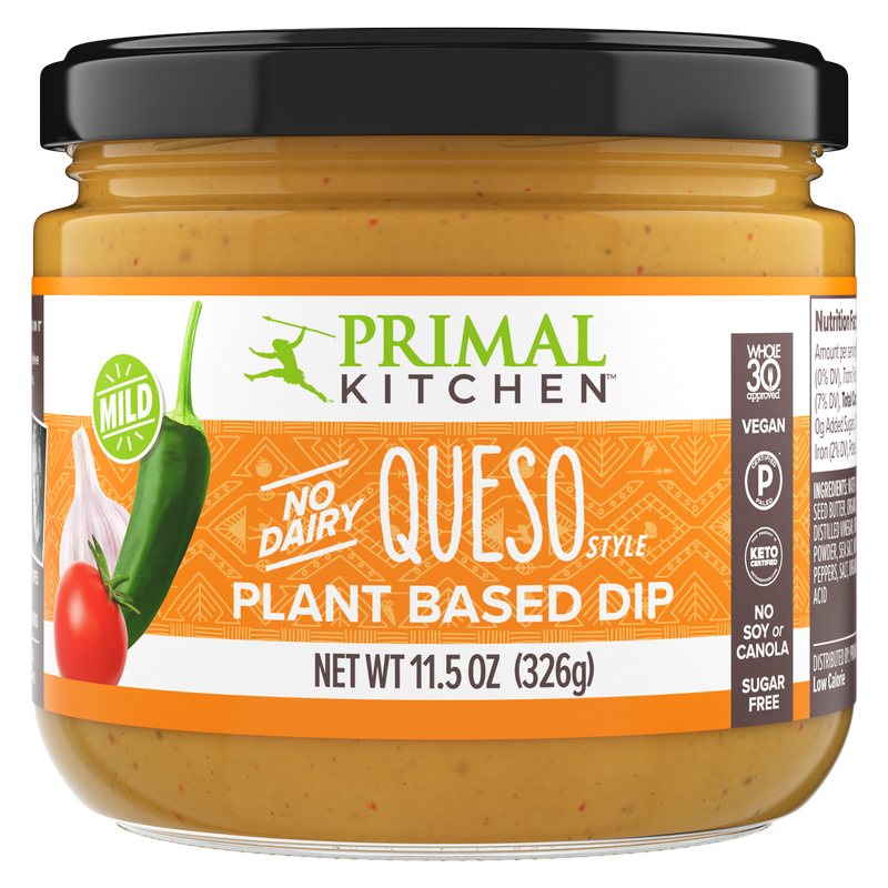 Primal Kitchen Vegan Mild Queso Dip 11.5oz