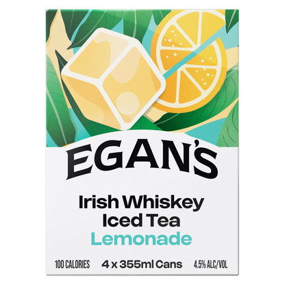 Egan's Irish Whiskey Iced Tea + Lemonade 4pk 12oz Can