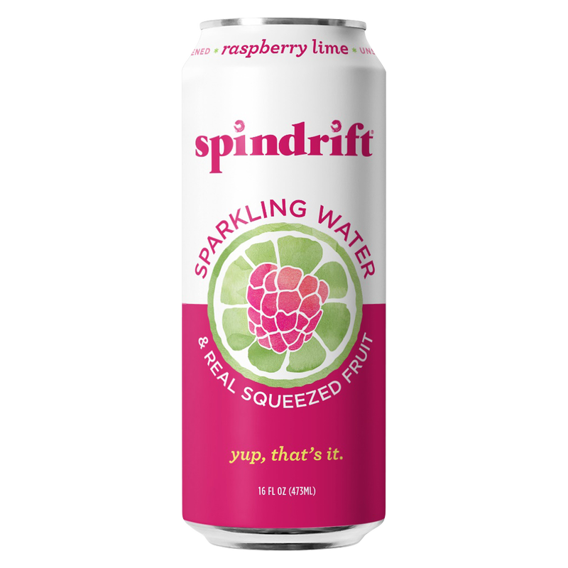 Spindrift Raspberry Lime 16oz Can