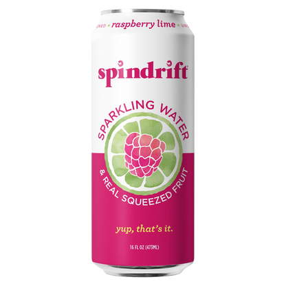 Spindrift Raspberry Lime 16oz Can