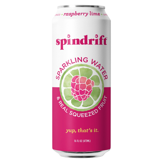 Spindrift Raspberry Lime 16oz Can