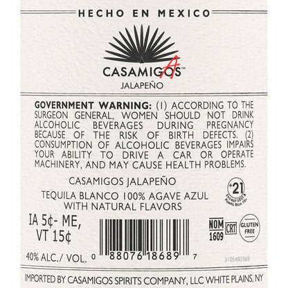 Casamigos Jalapeno Tequila 1L