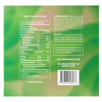 Kin Bloom 4pk 8oz Can