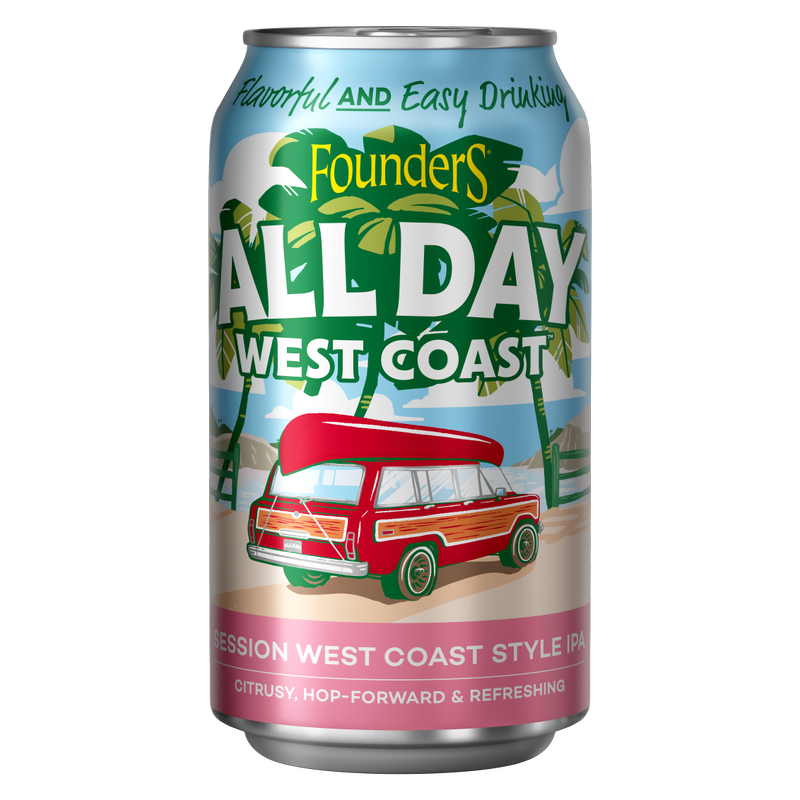 Founders All Day IPA Variety Pack 12pk 12oz Can 4.9% ABV
