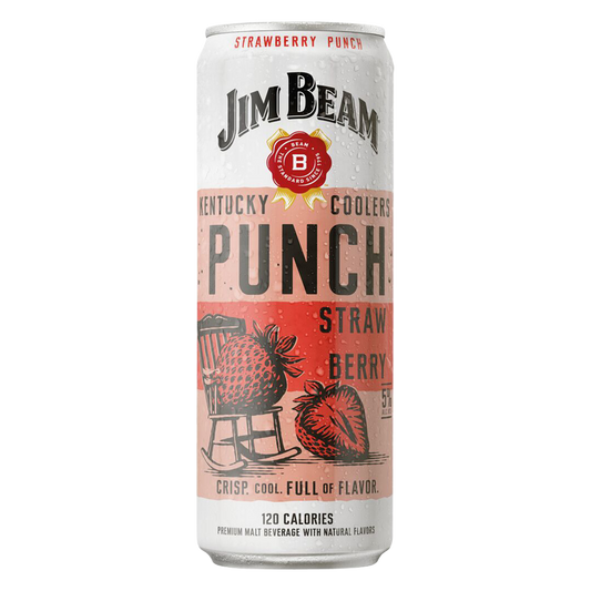 Jim Beam Kentucky Coolers Strawberry Punch 12oz Can 5% ABV