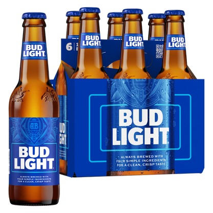 Bud Light 6pk 12oz Btl 4.2% ABV