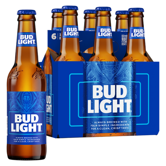Bud Light 6pk 12oz Btl 4.2% ABV
