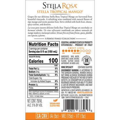 Stella Rosa Tropical Mango 750ml