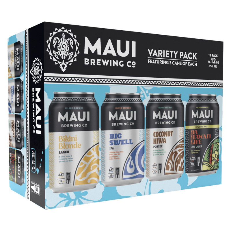 Maui Brewing Variety Pack 12pk 12oz Can