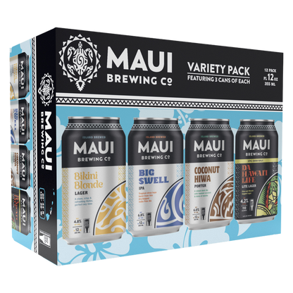 Maui Brewing Variety Pack 12pk 12oz Can