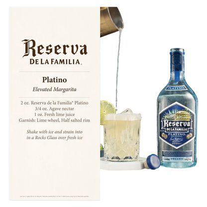 Reserva de la Familia by Jose Cuervo Platino Tequila Blanco 750ml (80 Proof)