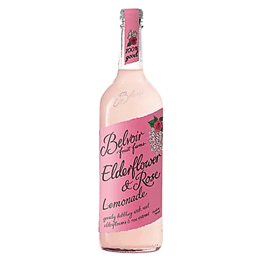Belvoir Elderflower & Rose Lemonade Single 25.4oz Btl