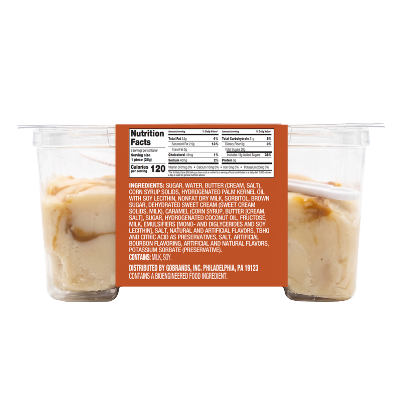 LIMITED EDITION: Bourbon Salted Caramel Fudge 8 oz