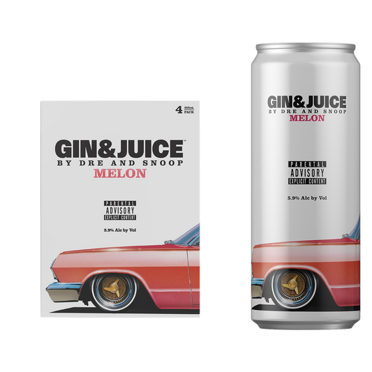 GIN & JUICE Melon 4pk 355ml Can 5.9% ABV