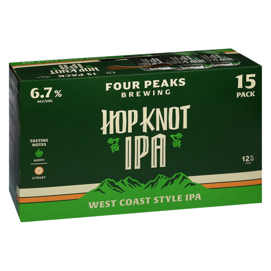 Four Peaks Hop Knot IPA 15pk 12oz Cans