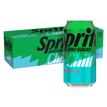 Sprite Chill Cherry Lime Zero Sugar 12pk 12oz Can