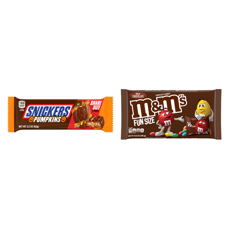 Twix, M&M, & Snickers Halloween Bundle