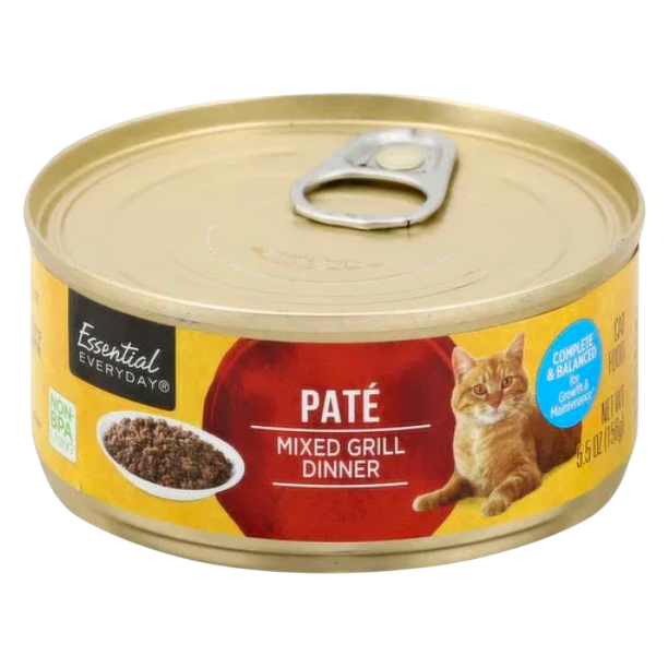Essential Everyday Canned Grilled Mix Cat Food - 5.5oz