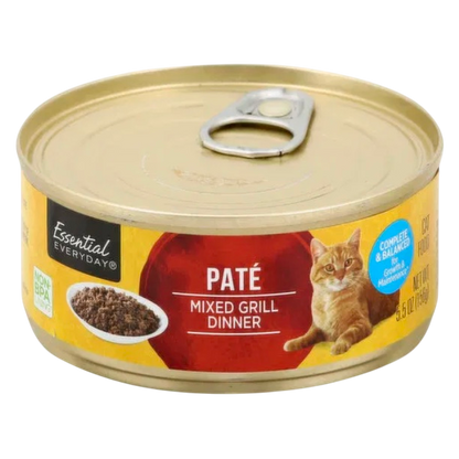 Essential Everyday Canned Grilled Mix Cat Food - 5.5oz