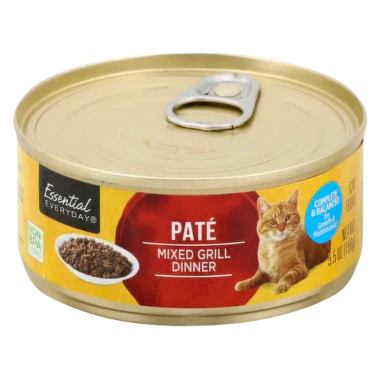 Essential Everyday Canned Grilled Mix Cat Food - 5.5oz