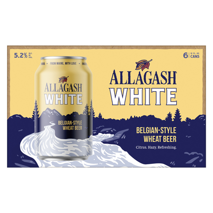 Allagash White 6pk 12oz Cans 6pk 12oz Can 5.2% ABV