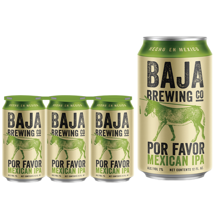 Baja Brewing Mexican IPA Por Favor 6pk 12oz Can