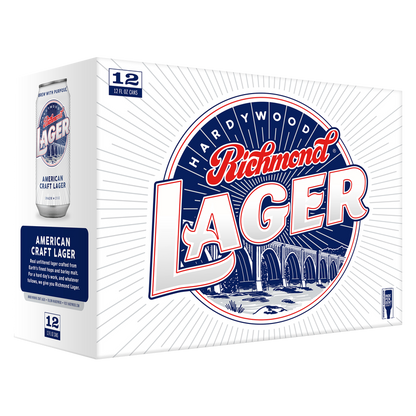 Hardywood Richmond Lager 12pk 12oz Can 5.0% ABV